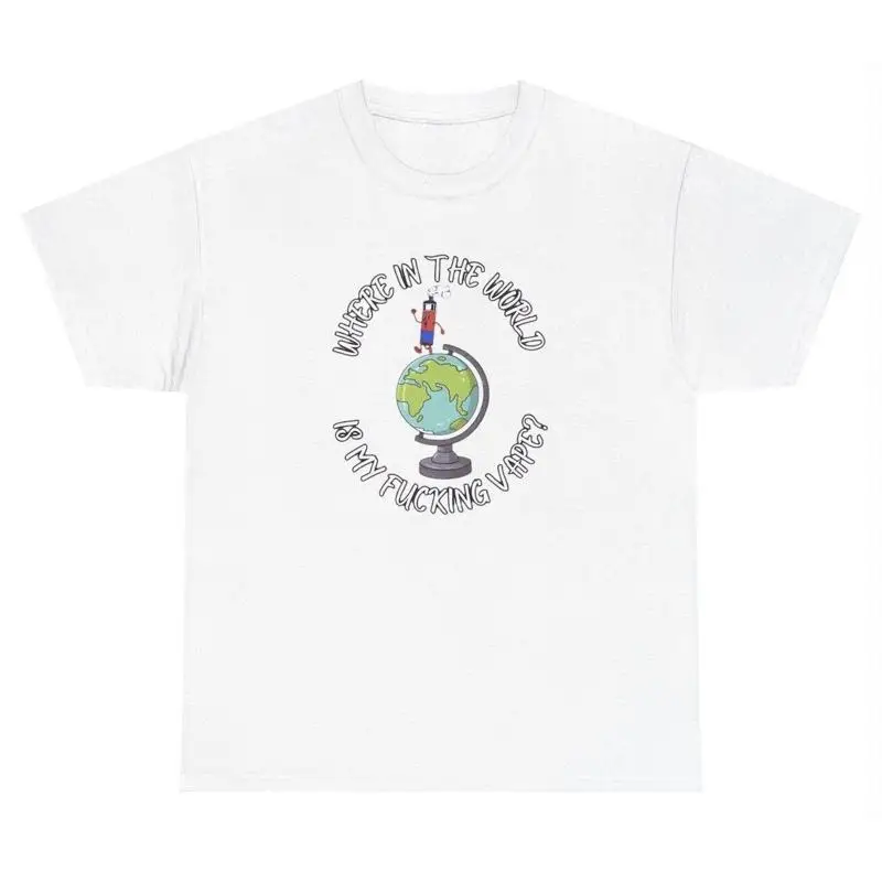 Vaping Addict - Vape TShirt Nerede Komik Vaping Bağımlısı