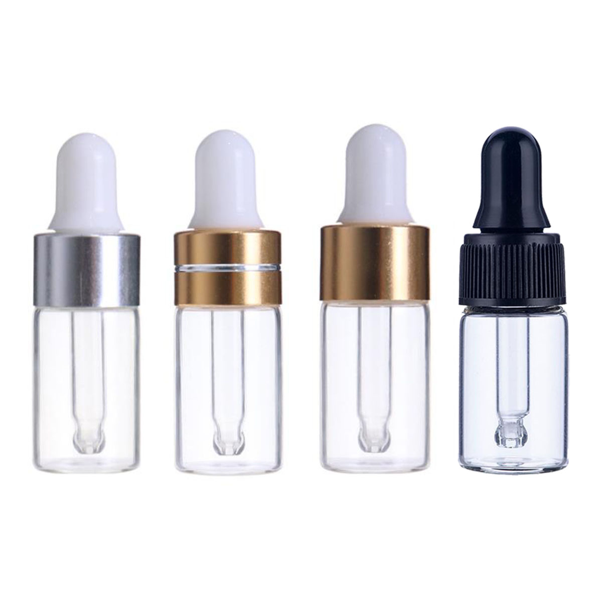 Juice Bottle Dropper - 30x 50x 100x 1/2/3/5 ML Şeffaf