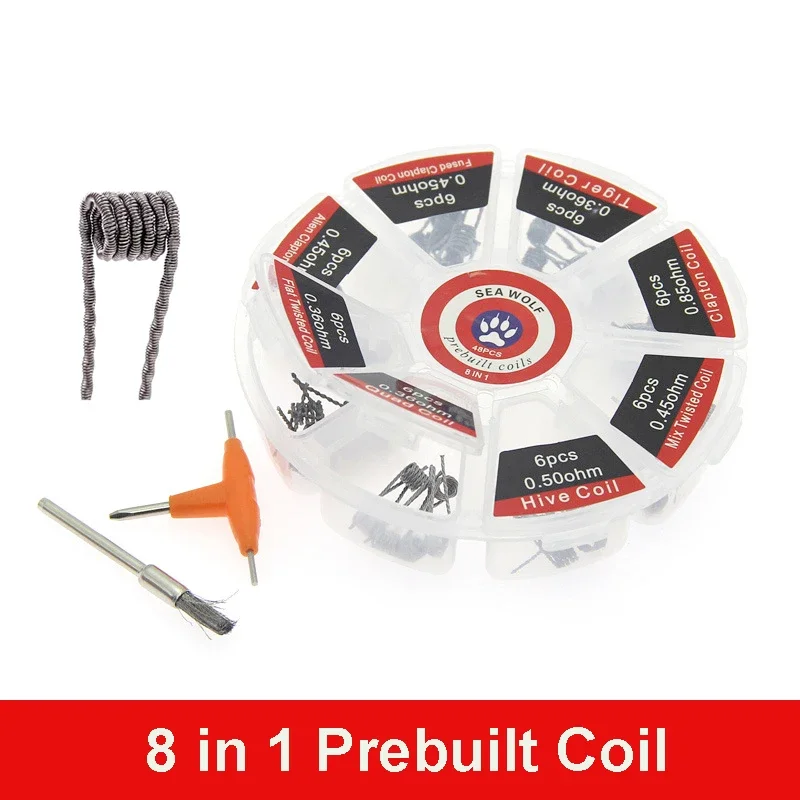 Önceden Üretilmiş Bobin 8 Çeşi - Clapton Wire Pre Built incelemesi ve fiyatı