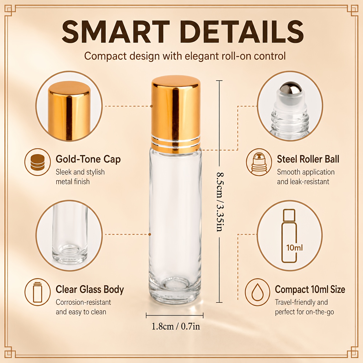 7/14 adet cam rulo şişe 10ml b - Juice Bottle Dropper incelemesi ve fiyatı