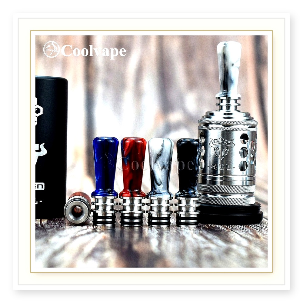 Tauren MTL RTA 510 Drip Tip -  - Drip Tip Resin incelemesi ve fiyatı