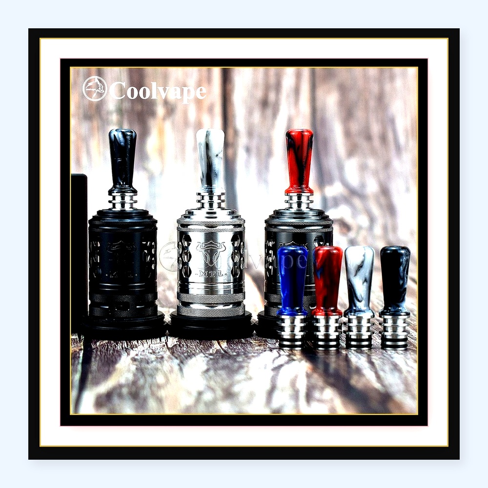 Tauren MTL RTA 510 Drip Tip -  - Drip Tip Resin incelemesi ve fiyatı