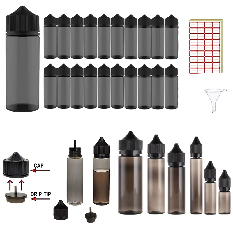 20 Adet 30-120 ml PET Boş Şişe - Juice Bottle Dropper incelemesi ve fiyatı
