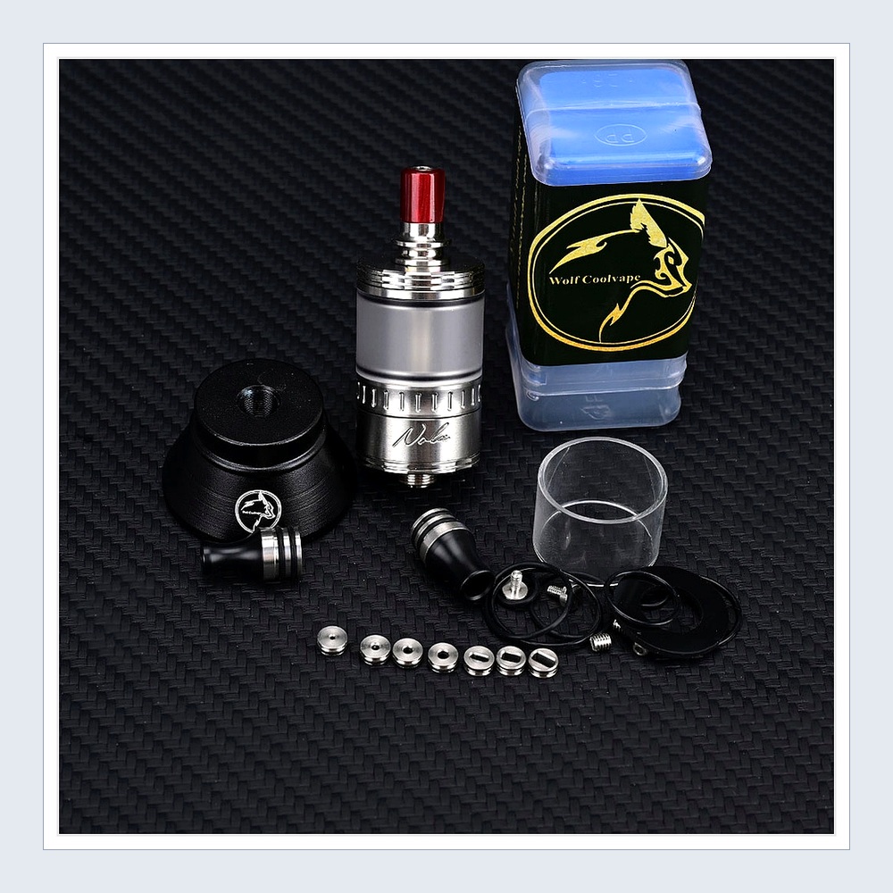 Wolfcoolvape NOLA RTA 3.2ml Ye - Vaping Air incelemesi ve fiyatı
