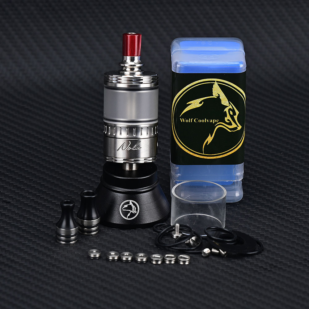Wolfcoolvape NOLA RTA 3.2ml Ye - Vaping Air incelemesi ve fiyatı