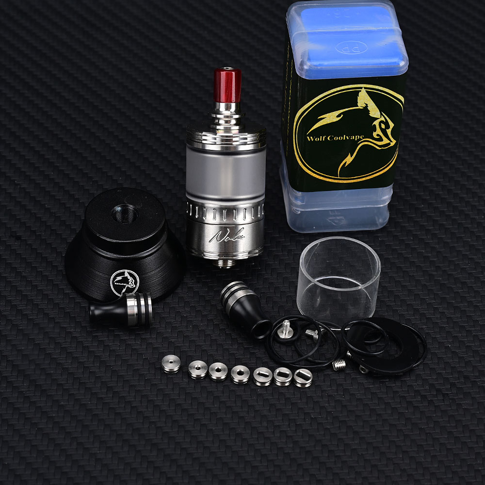 Wolfcoolvape NOLA RTA 3.2ml Ye - Vaping Air incelemesi ve fiyatı