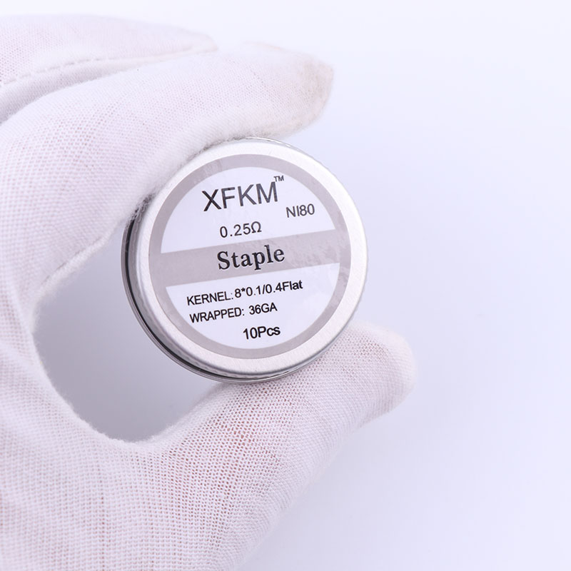 Yeni XFKM 10 adet/kutu NI80 yü - Clapton Wire Pre Built incelemesi ve fiyatı